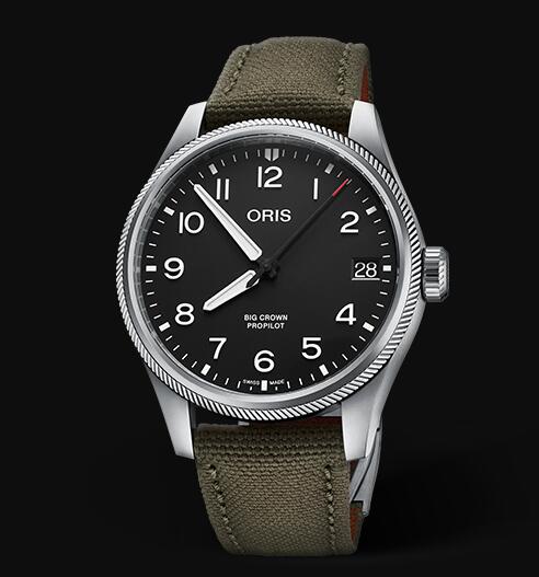 Oris Aviation Big Crown Propilot Big Date 41MM Replica Watch 01 751 7761 4164-07 3 20 03LC